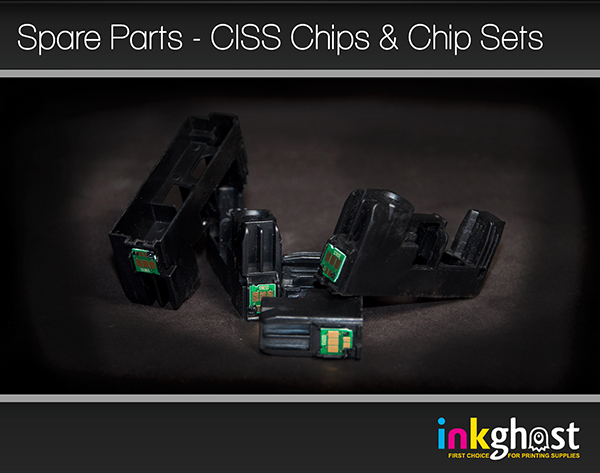 Brother LC131/LC133 Chip Set x 4 with CISS Covers